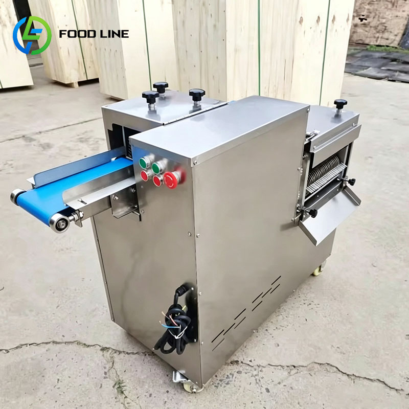 Meal Prep Chicken - Frozen Meat Cubing Machine Commercial Dicer
