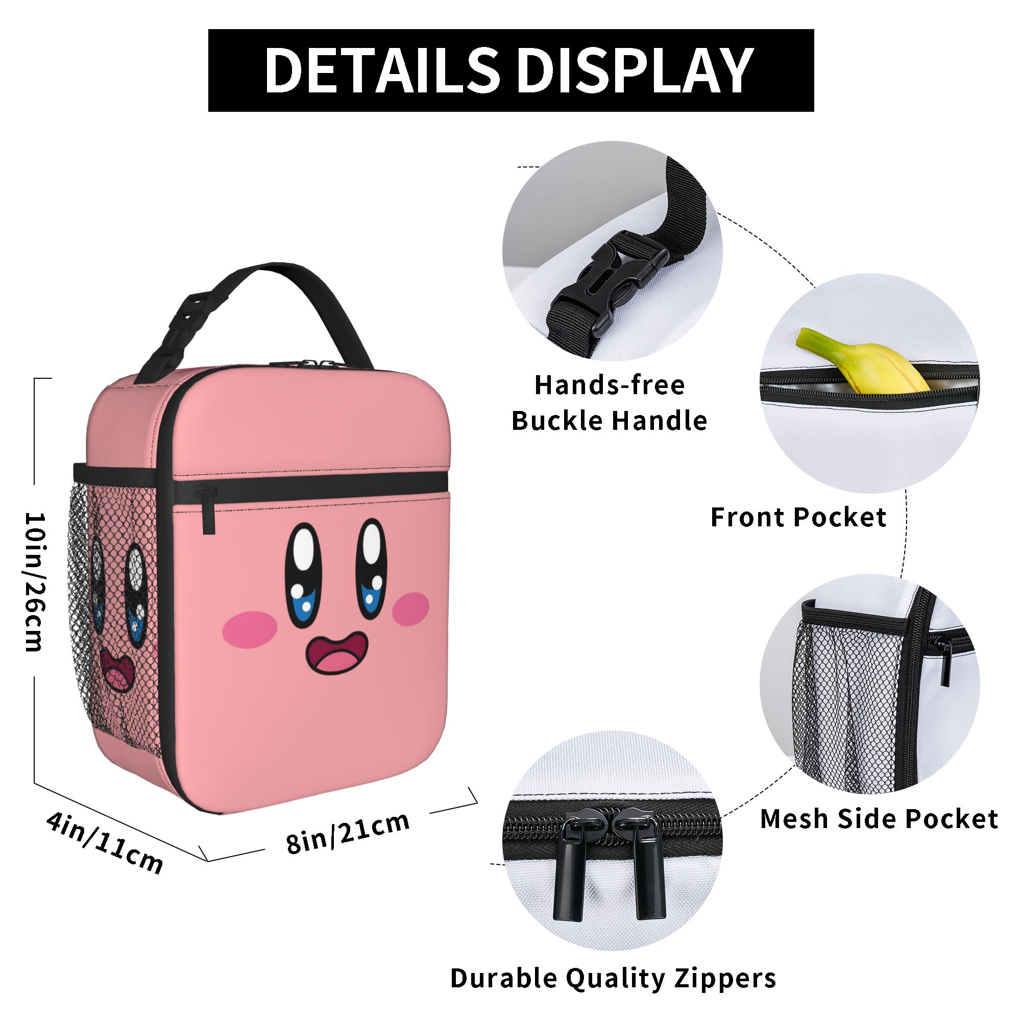 Custom K-Kirbys Resuable Lunch - Meal Prep Bag 评论和价格