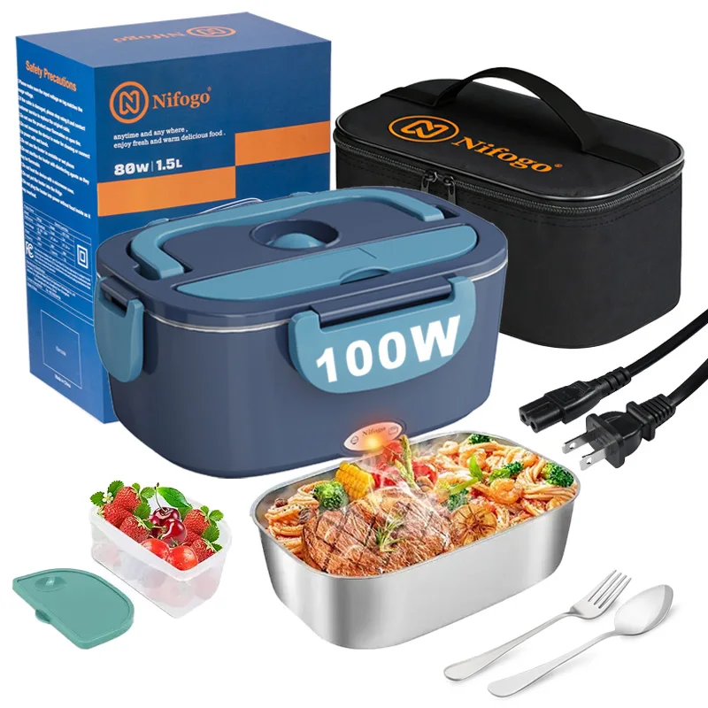 100W Electric Heating Lunch Bo - Meal Prep Bag 评论和价格