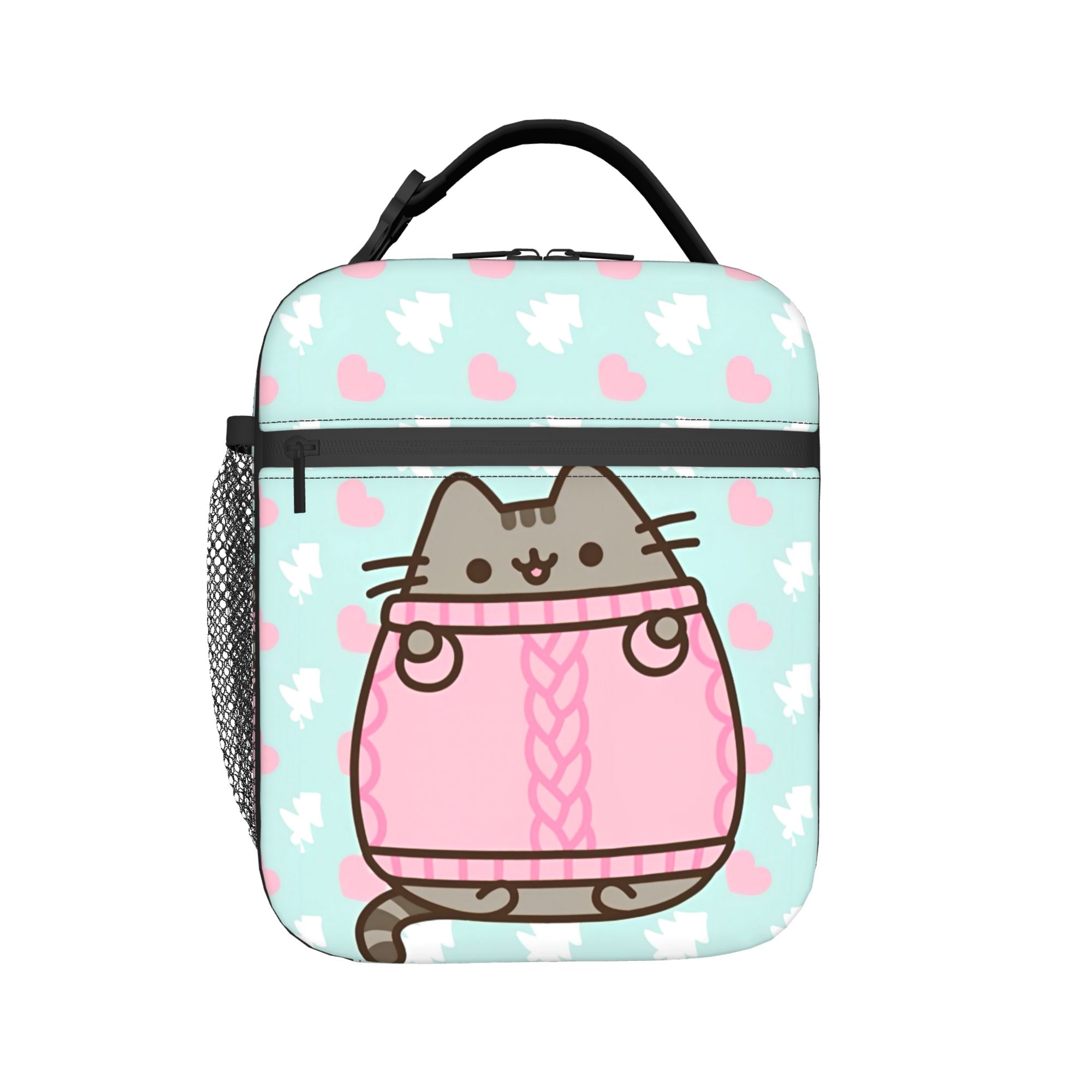 Cute Cat Insulated Lunch Bags  - Meal Prep Bag 评论和价格