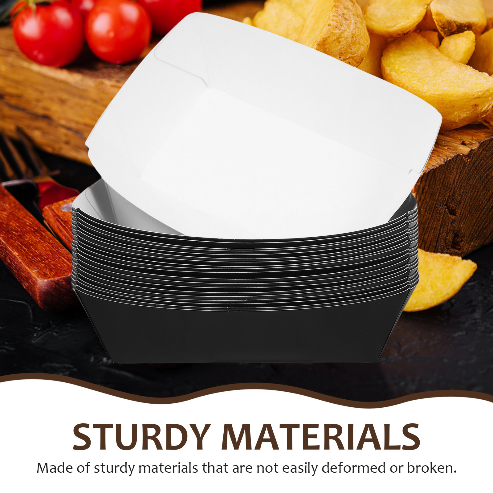 20Pcs Kraft Paper Disposable F - Meal Prep Chicken 评论和价格