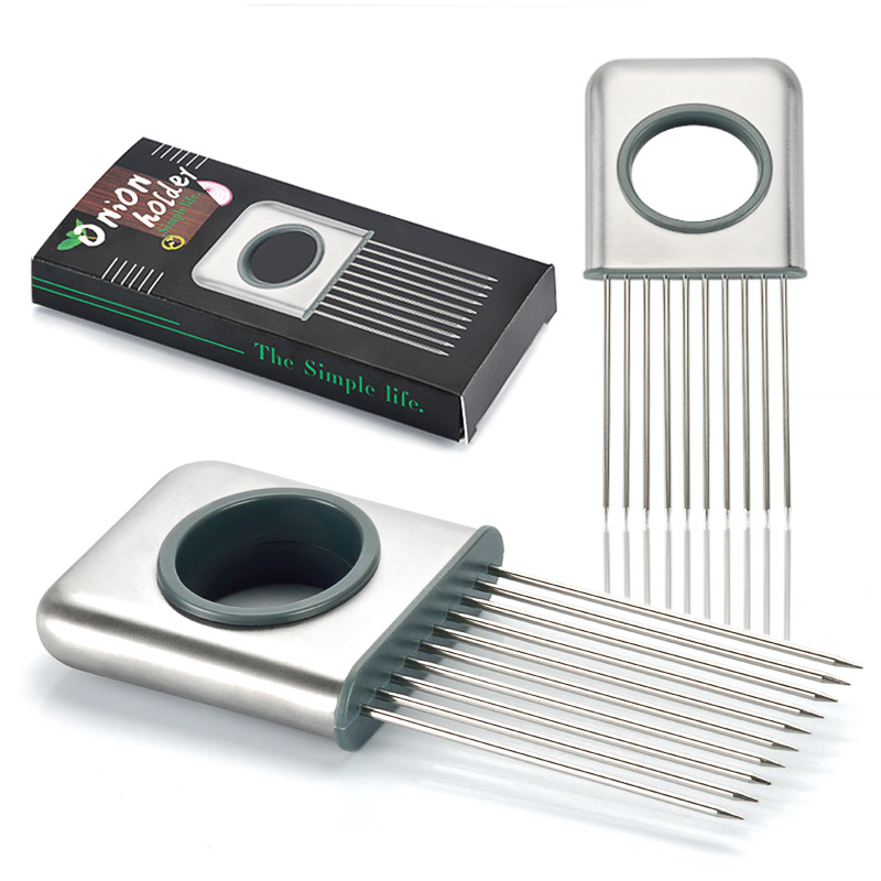 304 Stainless Steel Onion Need - Onion Holder Slicer 评论和价格