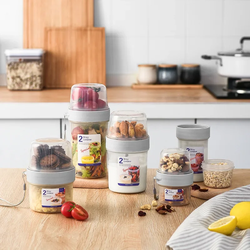 Breakfast Oatmeal Cereal Nut Y - Meal Prep Jar 评论和价格