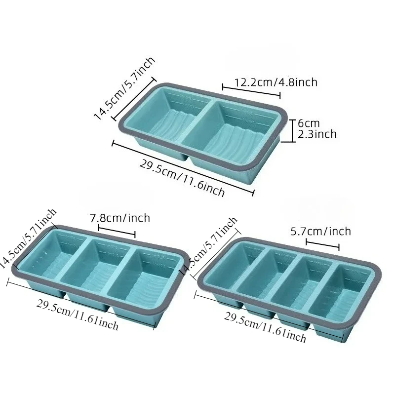 Silicon Soup Portion Freeze Tr - Meal Prep Soup 评论和价格