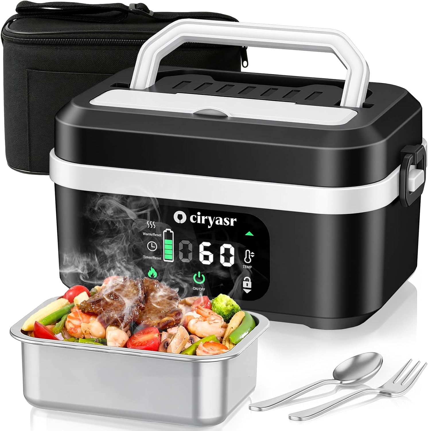 Powerful Electric Lunch Box, 1 - Meal Prep Bag 评论和价格