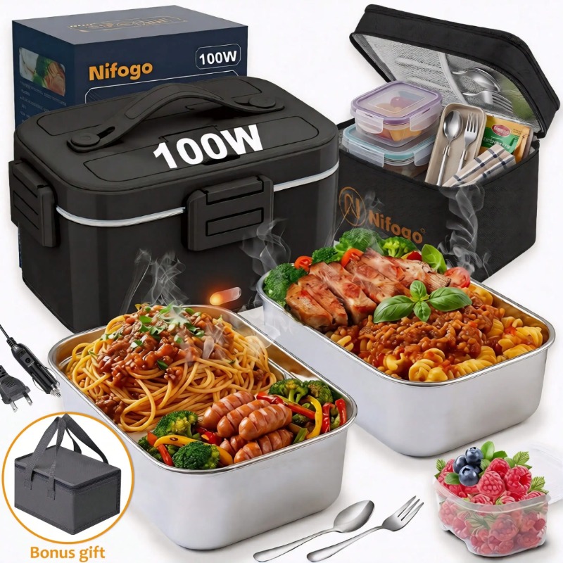100W Electric Heated Lunch Box - Meal Prep Bag 评论和价格