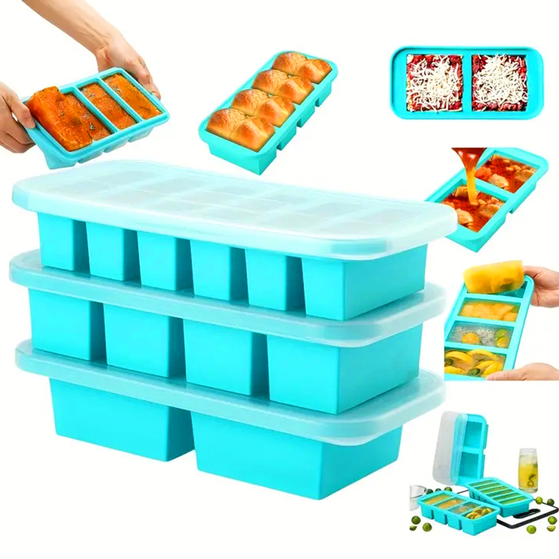 2 or 3-piece Silicone Freezer  - Meal Prep Soup 评论和价格