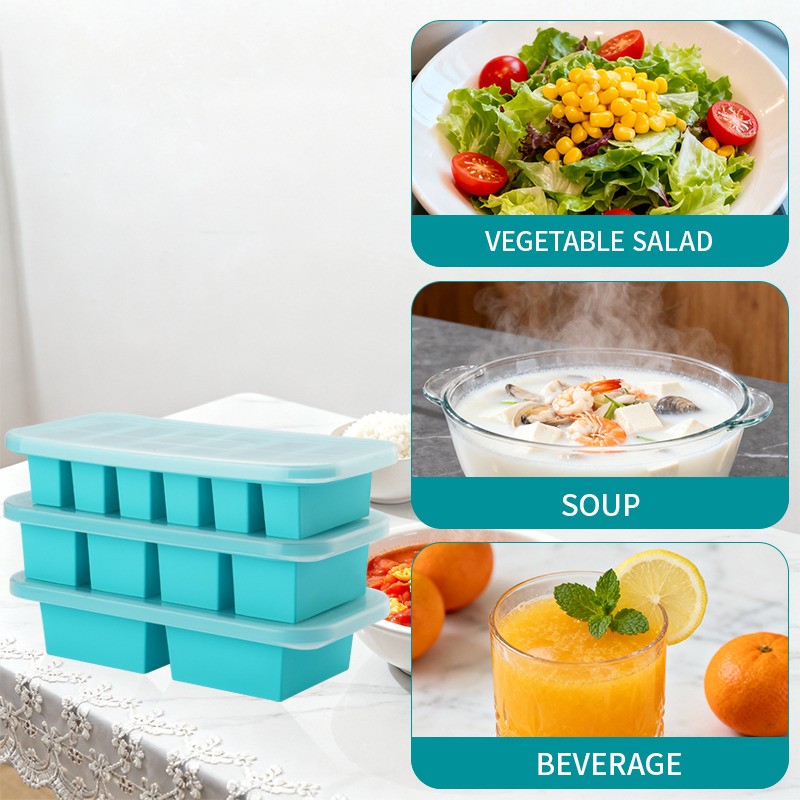 2 or 3-piece Silicone Freezer  - Meal Prep Soup 评论和价格