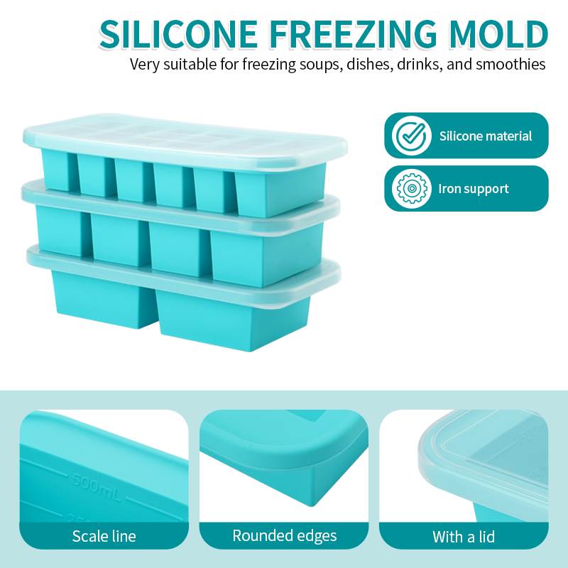 2 or 3-piece Silicone Freezer  - Meal Prep Soup 评论和价格