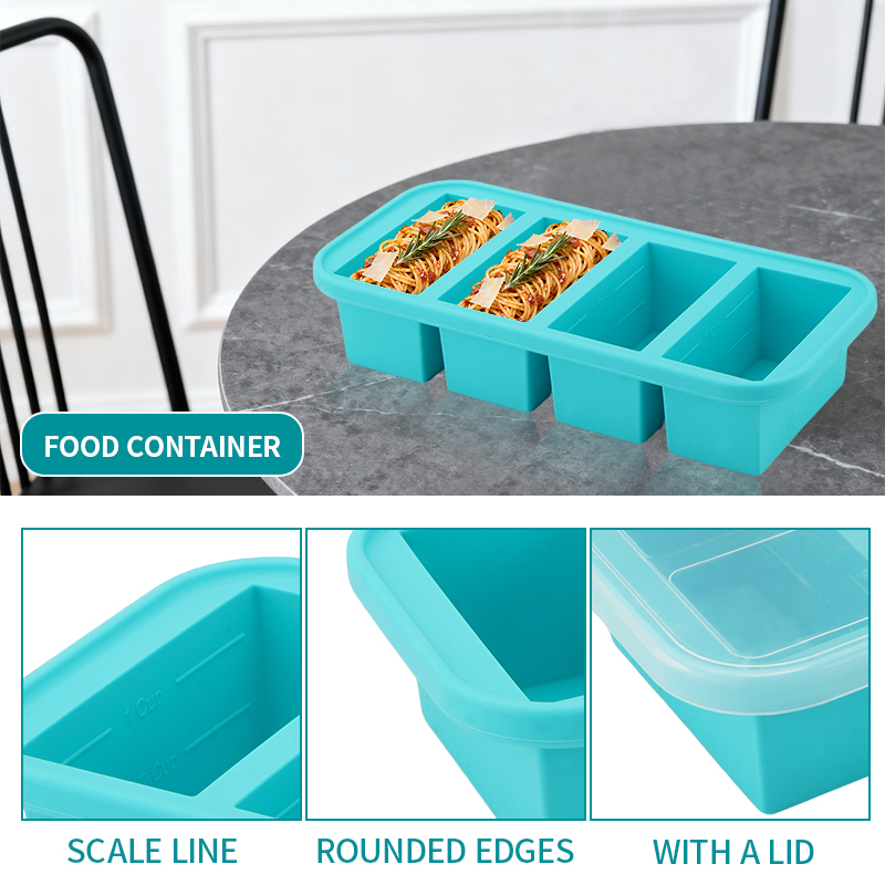 2 or 3-piece Silicone Freezer  - Meal Prep Soup 评论和价格