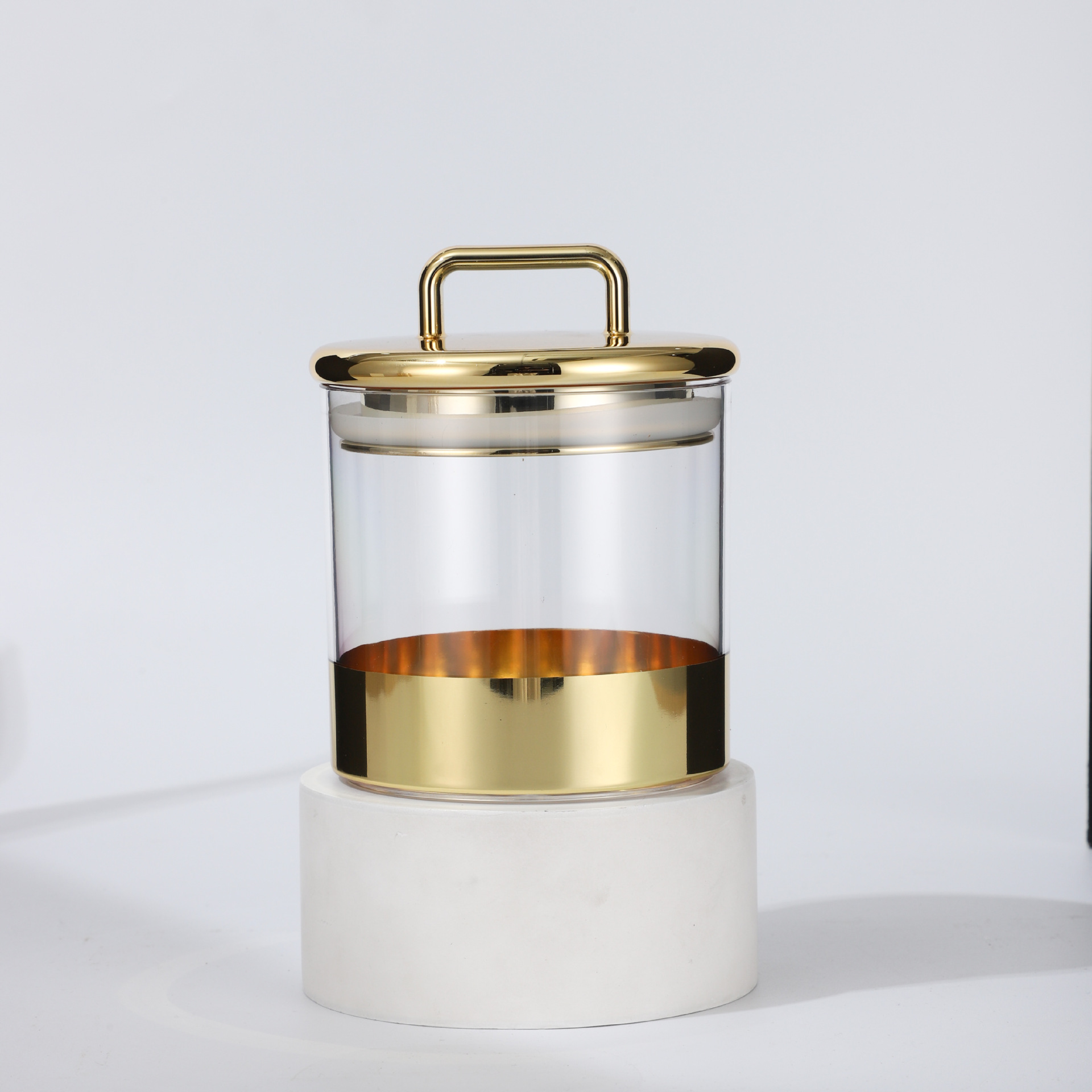 Golden Glass Sealed Can Coffee - Meal Prep Jar 评论和价格