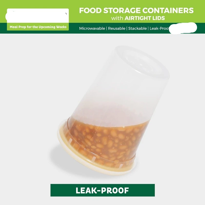 [24 Set] 8oz-32 Oz Plastic Del - Meal Prep Soup 评论和价格