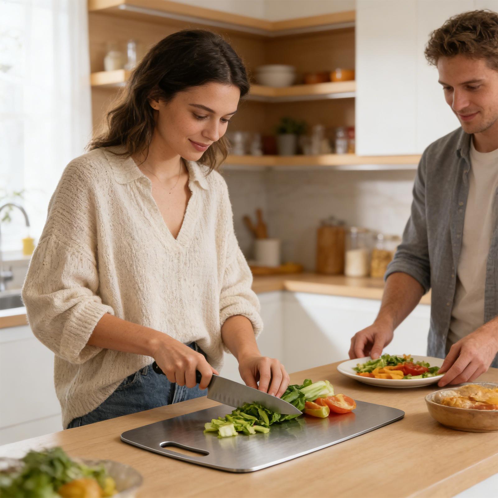 Stainless Steel Cutting Board  - Meal Prep Chicken 评论和价格