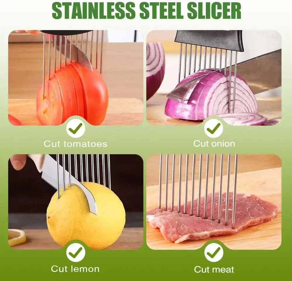 Onion Holder for Slicing, Upgr - Onion Holder Slicer 评论和价格