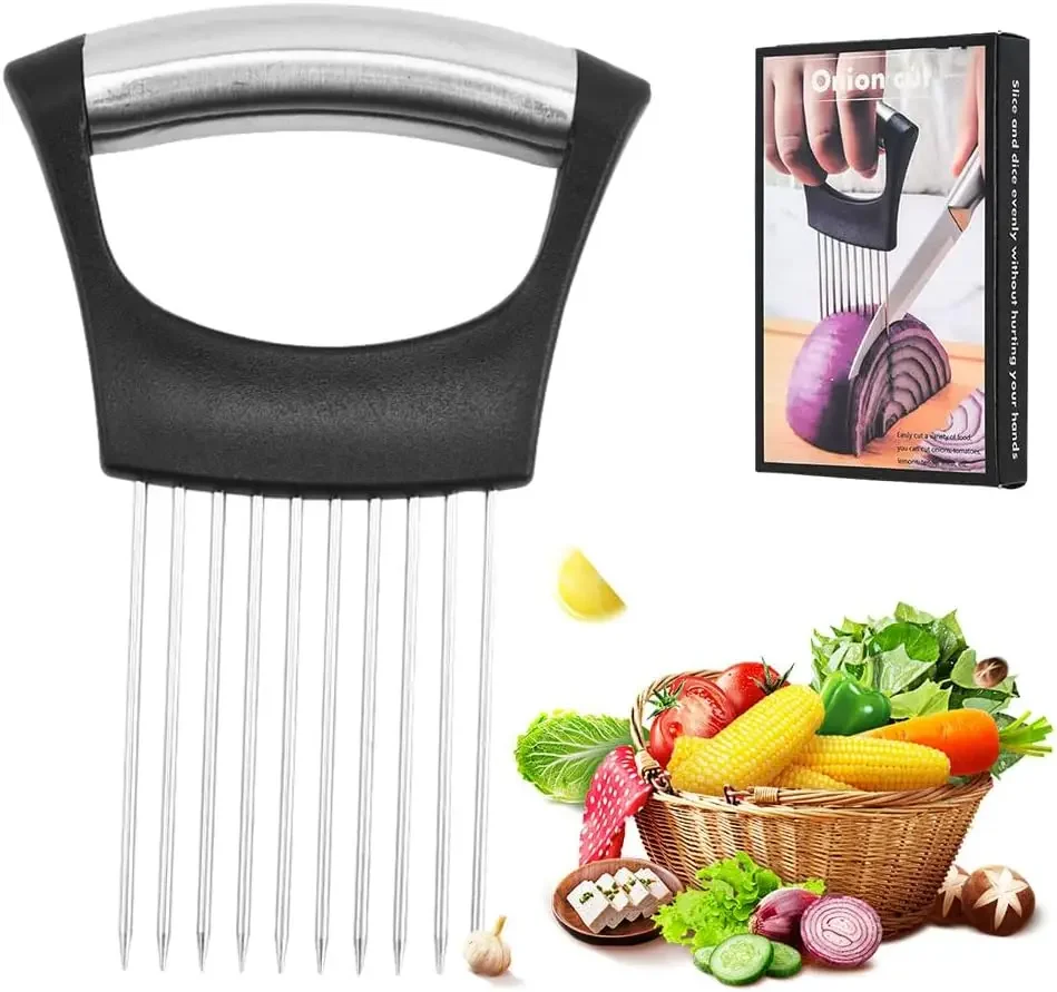 Onion Holder for Slicing, Upgr - Onion Holder Slicer 评论和价格