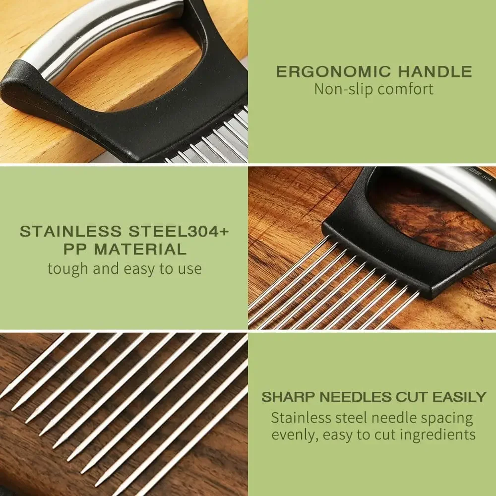 Onion Holder for Slicing, Upgr - Onion Holder Slicer 评论和价格