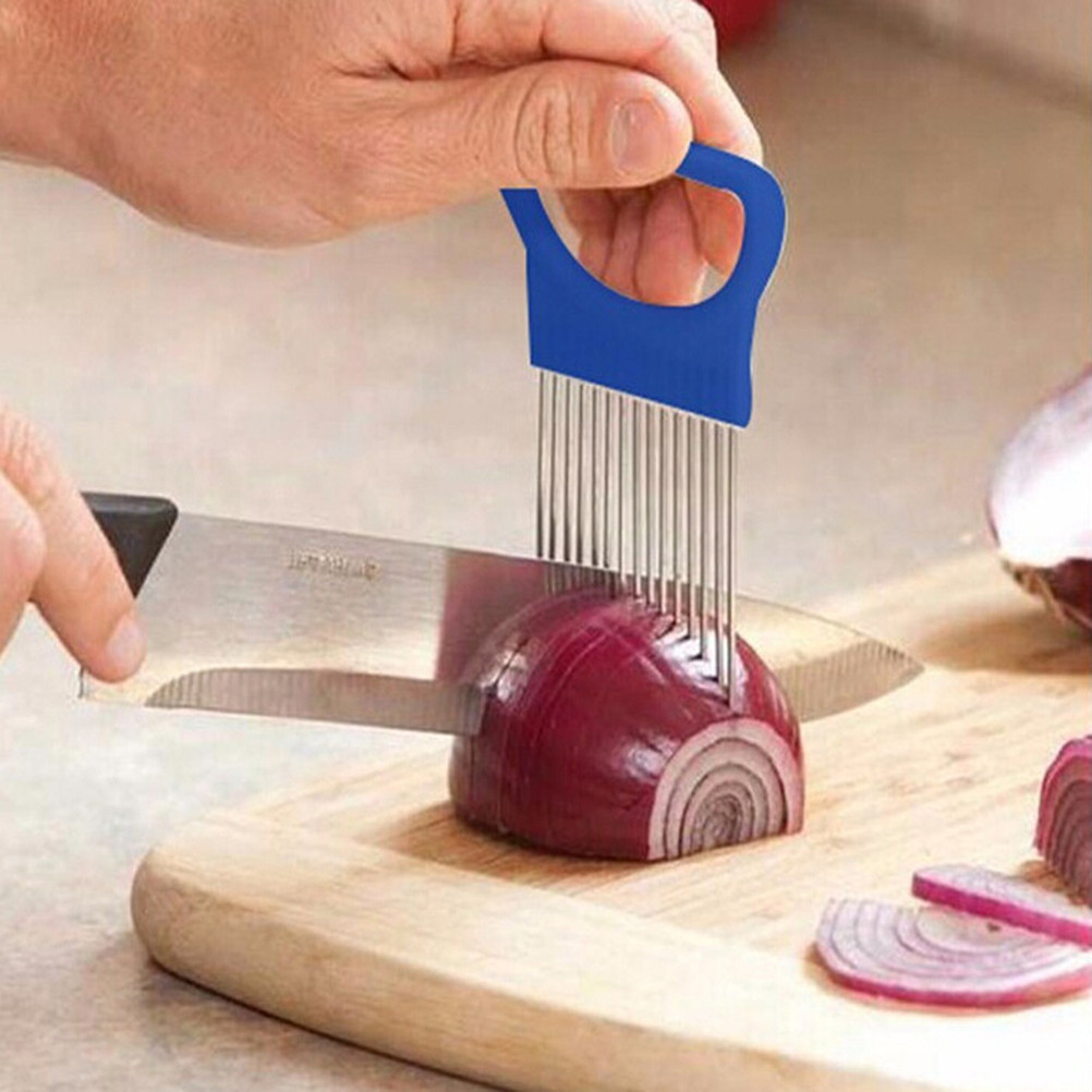 Onion Needle Stainless Steel H - Onion Holder Slicer 评论和价格