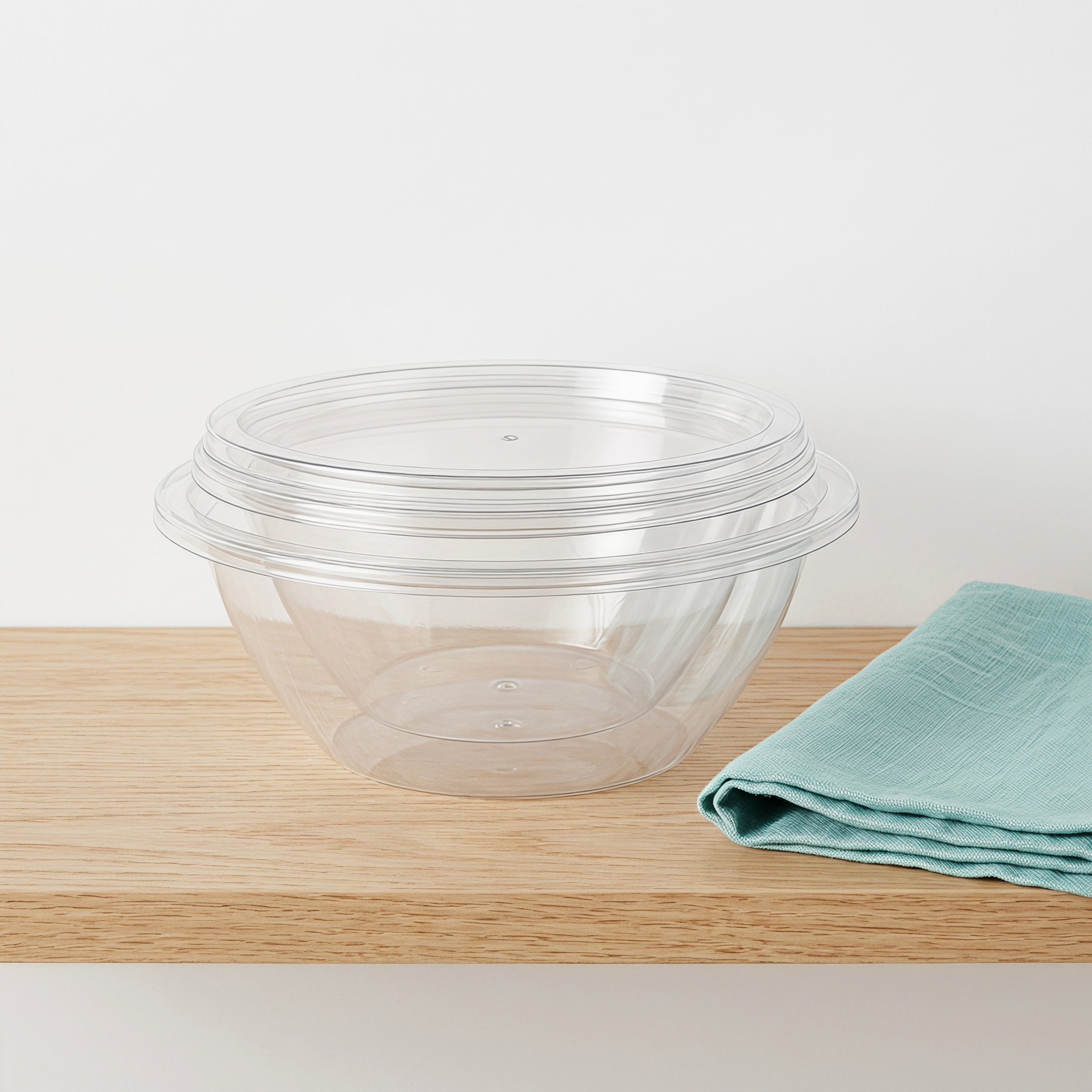 Clear Plastic Mixing Bowls wit - Meal Prep Usa 评论和价格