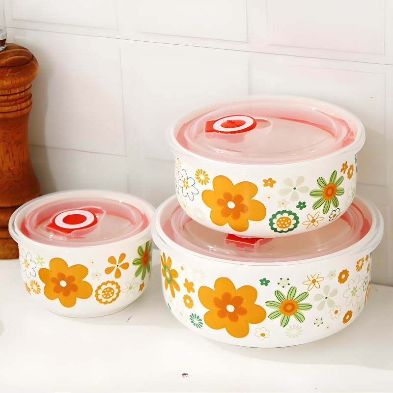 Three-piece set, fine bone chi - Meal Prep Soup 评论和价格