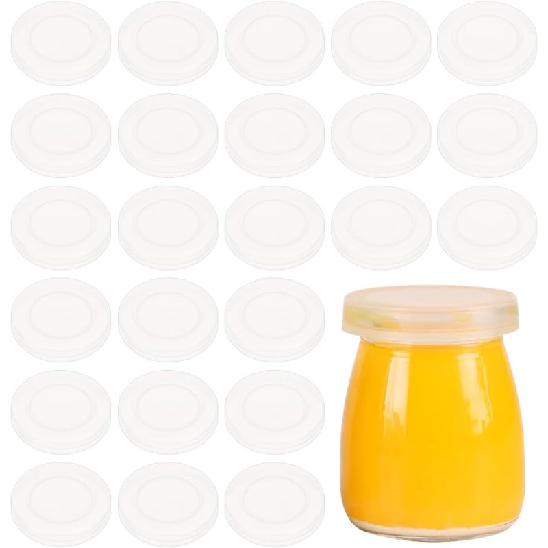 48 Pcs 2inch Yogurt Jar Lids C - Meal Prep Jar 评论和价格