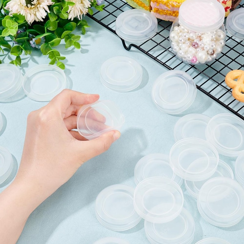 48 Pcs 2inch Yogurt Jar Lids C - Meal Prep Jar 评论和价格