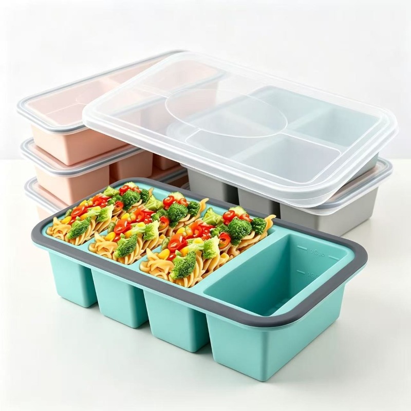 Silicone Freezer Molds with Li - Meal Prep Soup 评论和价格