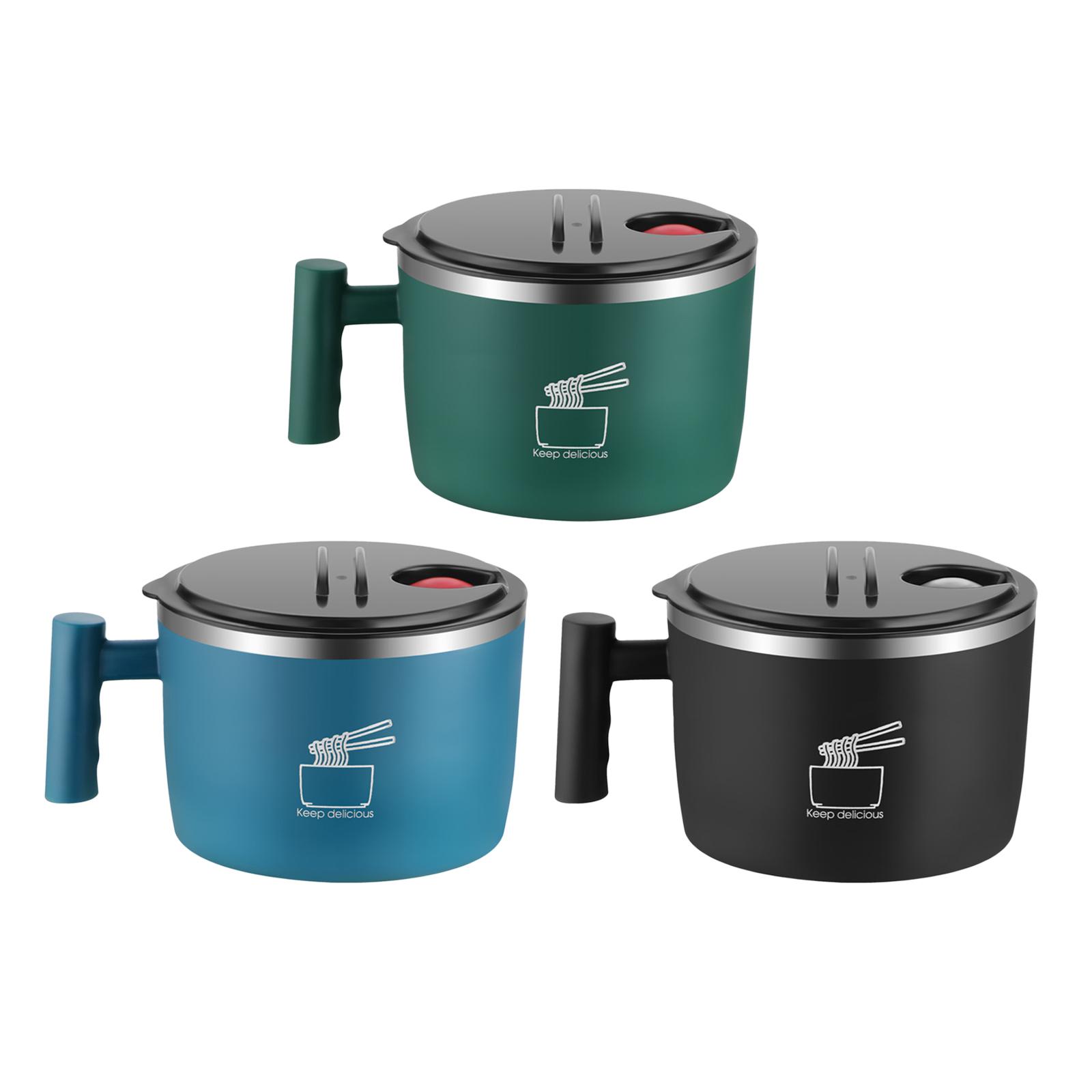 Ramen Bowl 850ml/29oz Portable - Meal Prep Soup 评论和价格