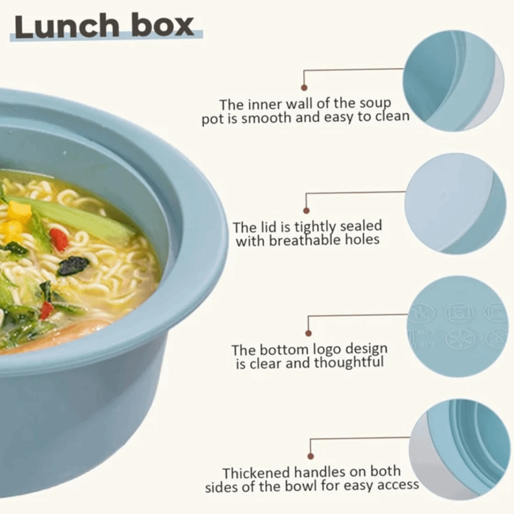 Lunch Box Silicone Microwave S - Meal Prep Soup 评论和价格