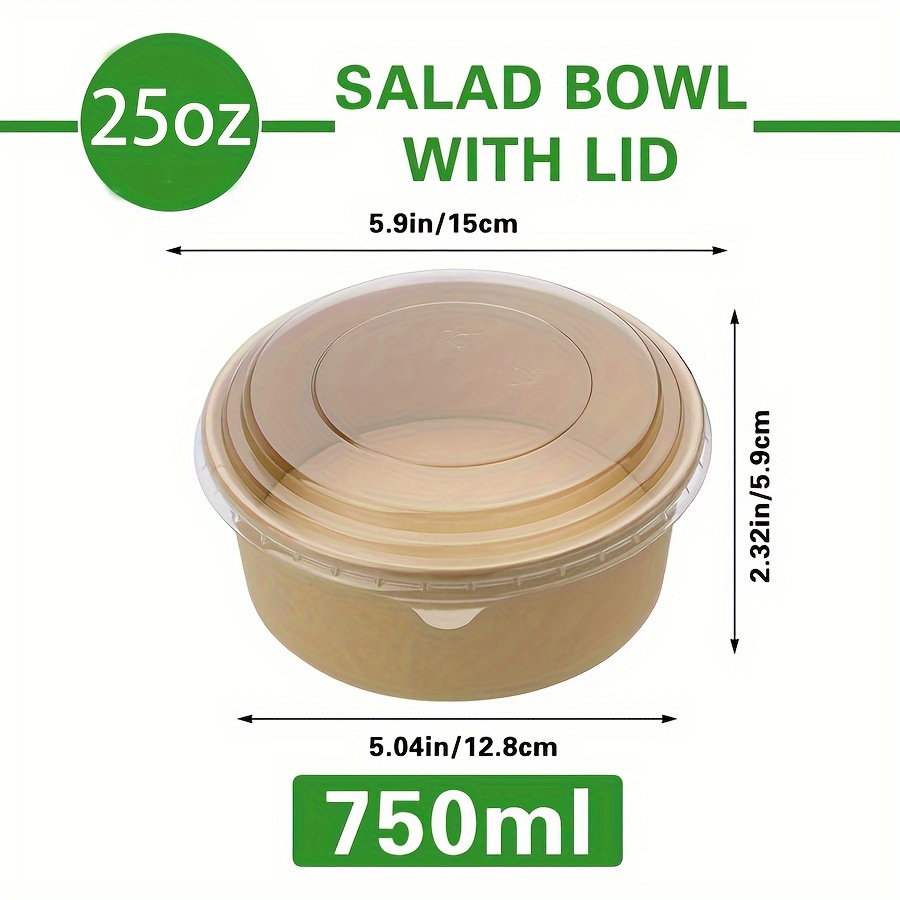 25Oz/750Ml 25/50 Pack Paper Bo - Meal Prep Soup 评论和价格