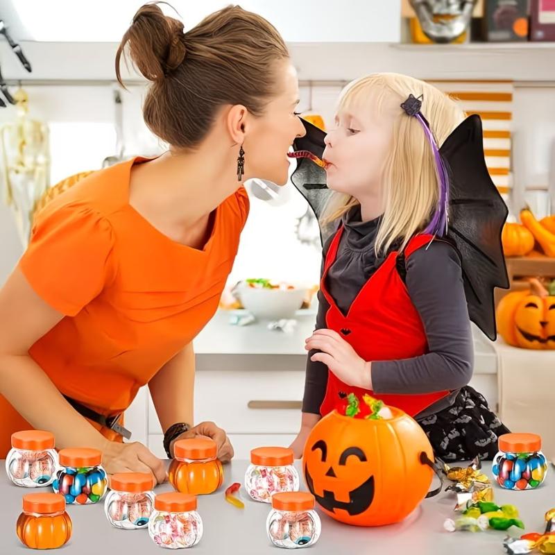5/10pcs Pumpkin Shaped Candy J - Meal Prep Jar 评论和价格