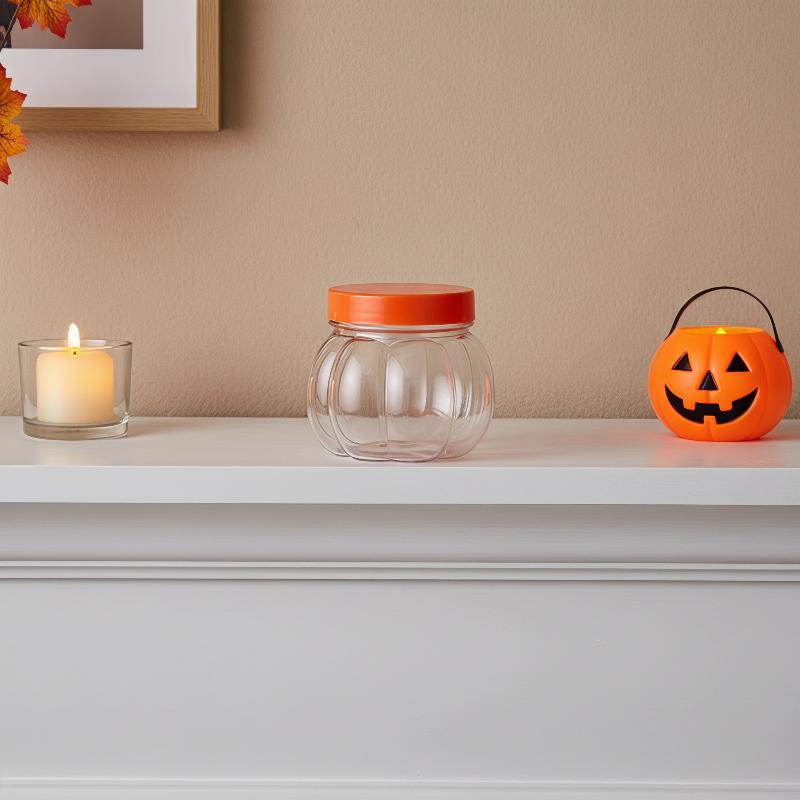 5/10pcs Pumpkin Shaped Candy J - Meal Prep Jar 评论和价格