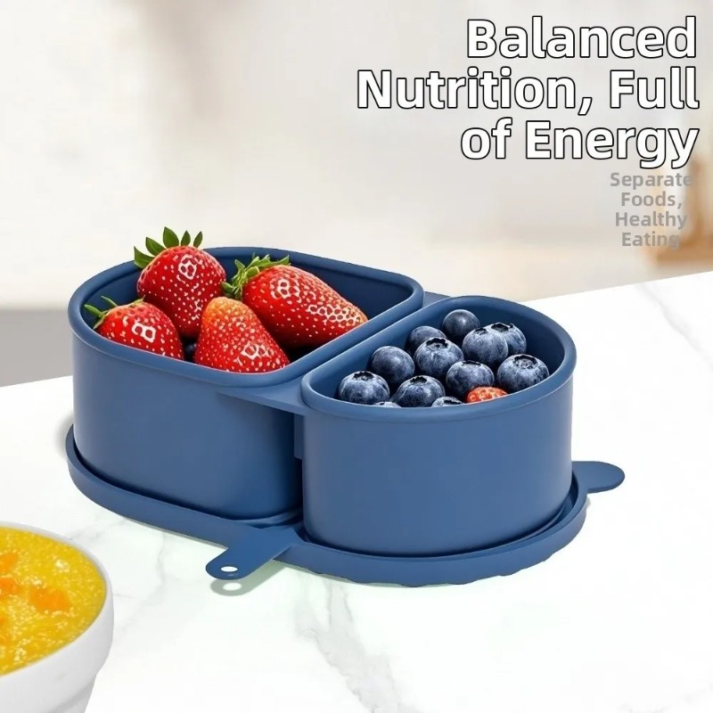 Food Grade Silicone Lunch Box  - Meal Prep Oatmeal 评论和价格
