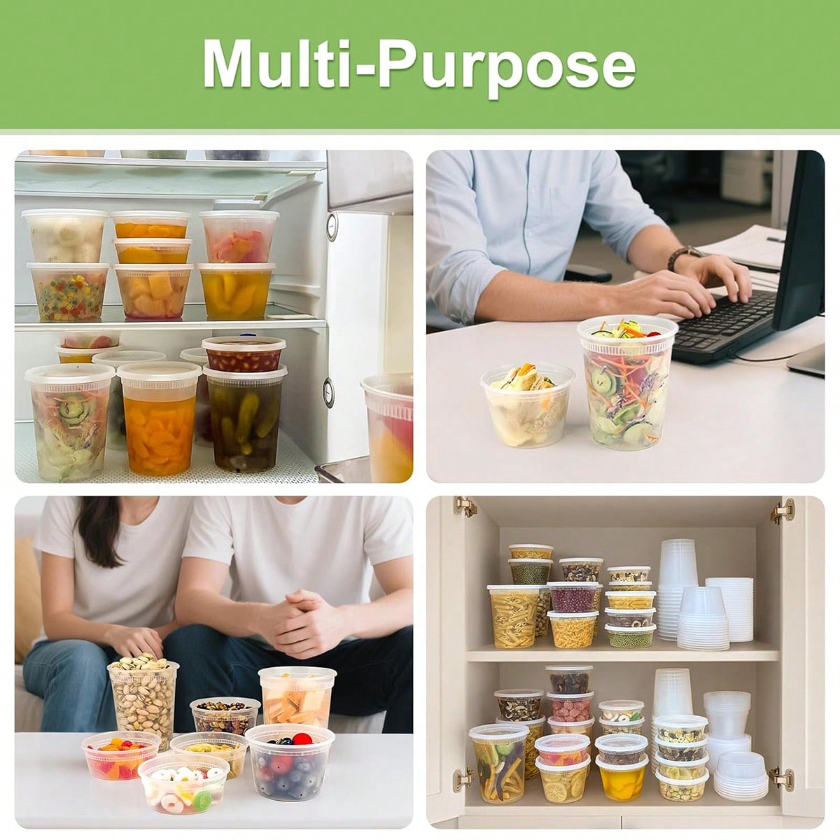 24PCS Food Storage Containers, - Meal Prep Soup 评论和价格